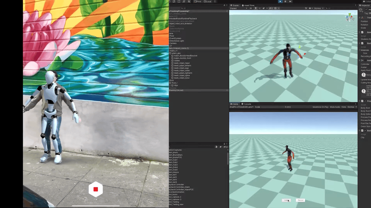 ARkit body tracking